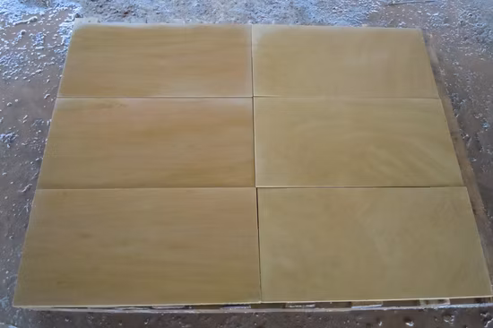 Grès jaune de qualité supérieure pour pavés